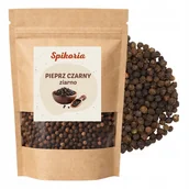 Pieprz - PIEPRZ CZARNY ZIARNISTY 200g ziarno naturalna przyprawa jakość Spikoria - miniaturka - grafika 1