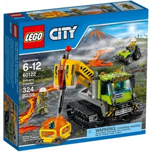 LEGO City Łazik wulkaniczny 60122 - Klocki - miniaturka - grafika 1