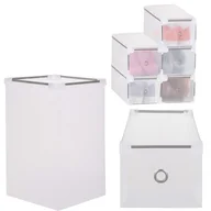 Pokrowce na ubrania - Organizer na buty 28x18x18 cm zestaw 5 szt. pudełka z otwieraną klapą - miniaturka - grafika 1