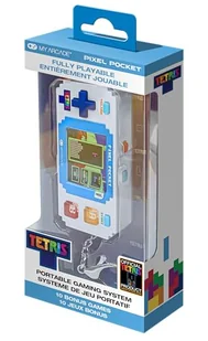 Tetris Pixel Player: oficjalnie licencjonowana gra wideo Tetris, 10 gier bonusowych, przenośna gra zręcznościowa z brelokiem, gra dla dzieci i dorosłych - Breloczki dla dzieci - miniaturka - grafika 1
