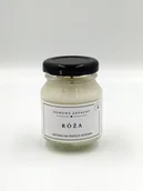 Świece - Naturalna Świeca Sojowa RÓŻA 80 ml - miniaturka - grafika 1