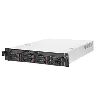 Obudowa SilverStone SilverStone RM22-308 Rackmount Server Gehäuse, 2U, E-ATX - schwarz - Obudowy komputerowe - miniaturka - grafika 1