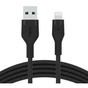 Belkin USB-A Lightning Silicone 2m Black - Kable USB - miniaturka - grafika 1