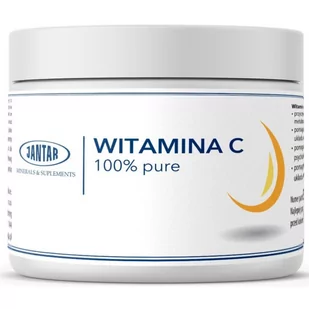JANTAR JANTAR WITAMINA C PURE 500G PROSZEK - Suplementy naturalne JANTAR JANTAR WITAMINA C PURE 500G PROSZEK - Suplementy naturalne - miniaturka - grafika 1