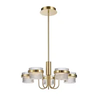 Lampy sufitowe - Tiara lampa wisząca 5xLED/40W złota PND-77362-5-40W-GD - miniaturka - grafika 1