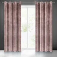 Zasłony - Eurofirany Euro Firany Zasłona 140 x 250 Dekoracyjna Villa1 Puder 1102932 - miniaturka - grafika 1