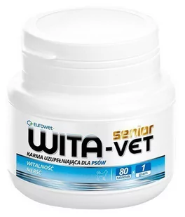 Eurowet SP. z o.o. WITA-VET SENIOR 80 SZT. 5907785440937 - Rośliny i zwierzęta - miniaturka - grafika 1
