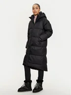 Kurtki damskie - 4F Kurtka puchowa 4FWAW24TDJAF465 Czarny Loose Fit - miniaturka - grafika 1