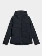 Kurtki i kamizelki sportowe damskie - 4F Kurtka funkcyjna w kolorze czarnym - miniaturka - grafika 1