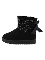 Botki damskie - Tom Tailor Botki w kolorze czarnym - miniaturka - grafika 1