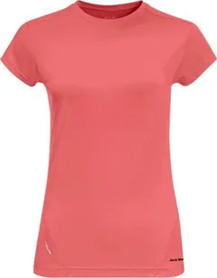 Jack Wolfskin Koszulka damska TASMAN S/S W desert rose r. M - Koszulki i topy damskie - miniaturka - grafika 1