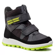 Śniegowce damskie - Ecco Śniegowce Exostrike Kids GORE-TEX 76195256780 Black/Dark Shadow - miniaturka - grafika 1