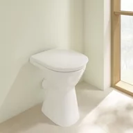 Kompakty WC - Villeroy & Boch ViCare Toaleta WC stojąca 49x36 cm z półką bez kołnierza weiss alpin 4684R001 - odbiór osobisty: Kraków, Warszawa - miniaturka - grafika 1