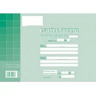 Druki akcydensowe - Michalczyk&Prokop KSIĄŻKA OBIEKTU BUDOWLANEGO A4 604-1 - miniaturka - grafika 1