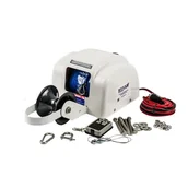 Wciągarki - Wyciągarka elektryczna do kotwic (uciąg 20 kg) - miniaturka - grafika 1