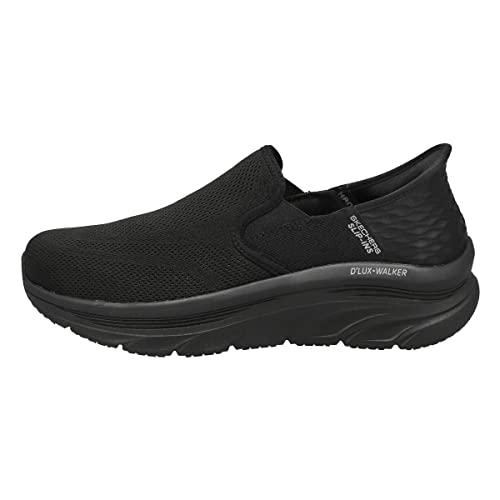 Skechers Męskie kapcie D'lux Walker Orford Slip-in, czarne/czarne, 40 EU, czarny, 40 EU X-Weit