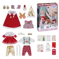 Domki dla lalek - Baby Born Kalendarz Adwentowy Zimowy Świąteczny Akcesoria Dla Lalki - miniaturka - grafika 1