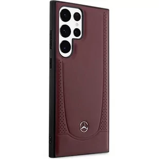 Mercedes MEHCS23LARMRE S23 Ultra S918 czerwony/red hardcase Leather Urban Bengale - Etui i futerały do telefonów - miniaturka - grafika 4