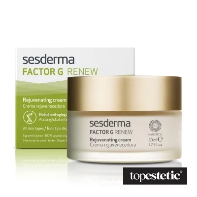 SesDerma Factor G Renew Anti-aging regenerating cream Regenerujący krem przeciwstarzeniowy 50 ml