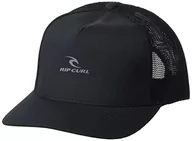 Czapki damskie - Rip Curl męska czapka baseballowa Icons Trucker, Czarny/Szary Damp, rozmiar uniwersalny - miniaturka - grafika 1