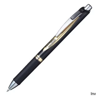 Pentel Pióro kulkowe EnerGel Permanent 0.5 Czarne BLP75 BLP75-BPAPL - Pióra kulkowe - miniaturka - grafika 2
