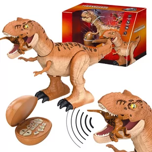 Duży Dinozaur Robot T-Rex Zdalnie Sterowany Ryczy - Roboty dla dzieci - miniaturka - grafika 1