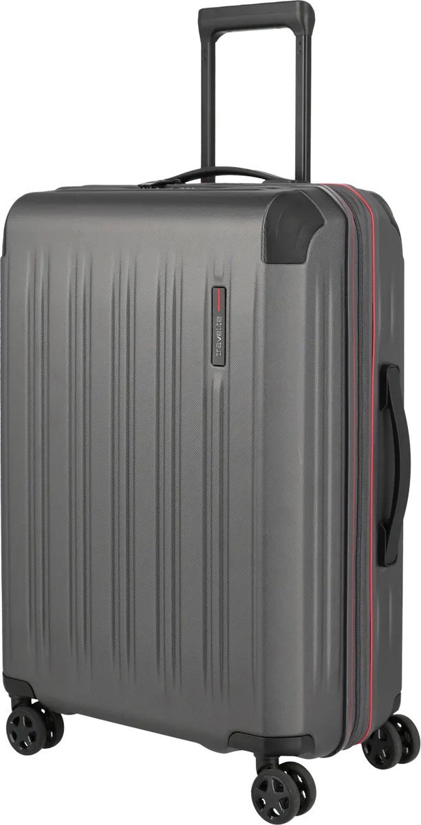 Walizka średnia Travelite Dynamiic 66 cm Antracytowy