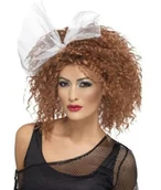 Dodatki do strojów karnawałowych - Smiffys Peruka damska Lata 80-te z kokardą 22141 - miniaturka - grafika 1