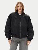 Kurtki damskie - G-Star Raw Kurtka bomber Macro D25989-C143 Czarny Oversize - miniaturka - grafika 1
