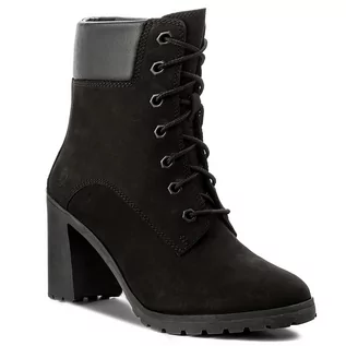 Botki damskie - Timberland Botki Allington 6 In Lace U A1JVB/TB0A1JVB0011 Black - grafika 1