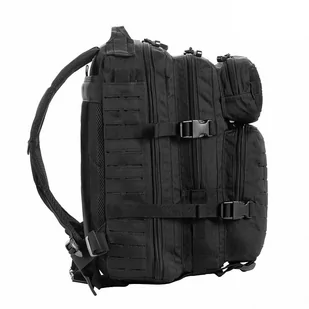 M-Tac - Plecak taktyczny Assault Pack Laser Cut - 20 litrów - Czarny - 10333002 - Plecaki - miniaturka - grafika 3