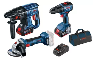 Zestaw elektronarzędzi 18V Professional Bosch / 2 x 5,0Ah - Zestawy elektronarzędzi - miniaturka - grafika 1
