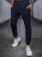 Spodnie męskie - Spodnie męskie granatowe Dstreet UX3892-XXL - miniaturka - grafika 1