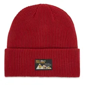 Odzież trekkingowa męska - Czapka Columbia Provisions Cuffed Beanie 2092601 Czerwony - miniaturka - grafika 1