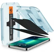 Szkła hartowane na telefon - Spigen 2x Szkło hartowane Glas.tR EZ Fit Privacy do Apple iPhone 13 13 Pro AGL03388 - miniaturka - grafika 1