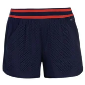 Spodenki damskie - Puma granatowe spodenki damskie ACE Mesh, Rozmiar L - miniaturka - grafika 1