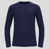 Koszulki sportowe męskie - Koszulka z długim rękawem męska Odlo ZEROWEIGHT CHILL-TEC T-shirt crew neck l/s - miniaturka - grafika 1