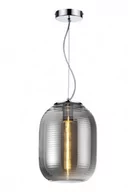 Lampy sufitowe - Emily - lampa wisząca czarny chrom. 1xE27 337601-02 - miniaturka - grafika 1