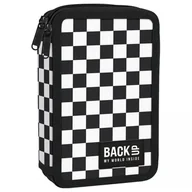 Piórniki - Derform Piórnik 2-komorowy z wyposażeniem BackUp 5 DW94 szachownica - miniaturka - grafika 1