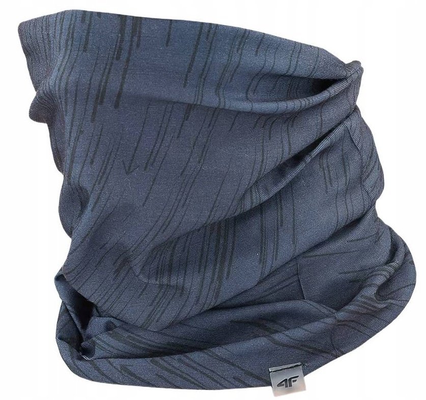 Bandana Uniseks 4F Granatowa Komin Uniseks 4FWSS25ABDAU093 Granatowy One size