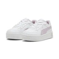 Buty dla dziewczynek - Dziecięce sneakersy Carina Street PUMA White Grape Mist Purple - miniaturka - grafika 1