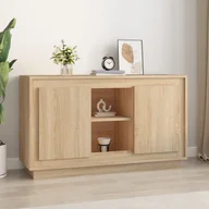 Szafki do salonu - vidaXL Szafka, dąb sonoma, 102x35x60 cm, materiał drewnopochodny - miniaturka - grafika 1