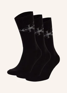 Calvin Klein Skarpety, 3 Pary schwarz - Skarpetki damskie - miniaturka - grafika 1