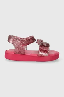 Buty dla dziewczynek - Melissa sandały dziecięce JUMP DISNEY 100 BB kolor różowy - grafika 1