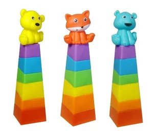 Zabwka Dla Malucha Piramidka - Zabawki interaktywne dla dzieci - miniaturka - grafika 1