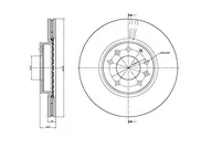 Szczęki hamulcowe - METELLI Tarcza hamulcowa 23-0984C - miniaturka - grafika 1