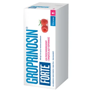 GEDEON RICHTER Groprinosin forte syrop 500 mg/5ml 150 ml |  OD 199 PLN! - Przeziębienie i grypa - miniaturka - grafika 1
