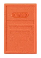 Akcesoria gastronomiczne - Pokrywa do pojemników termoizolacyjnych Cam GoBox ładowanych od góry, Cambro, pomarańczowa, pomarańczowy, 600x400x(H)34mm - miniaturka - grafika 1