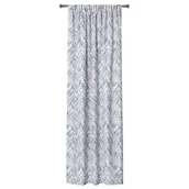 Zasłony - Zasłona z taśmą TABLA 140 x 260 cm kolor szary - miniaturka - grafika 1