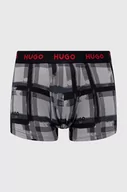 Majtki męskie - HUGO bokserki 3-pack męskie kolor szary - Hugo - miniaturka - grafika 1